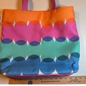 Kapitza x Clinique Rainbow Geometric Tote Bag preowned